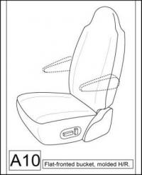 1997-1998 TOYOTA TERCEL COUPE 2 ROW FITTED SEAT COVERS DARK GRAY 1997-1998 TOYOTA TERCEL COUPE 2 ROW FITTED SEAT COVERS DARK GRAY