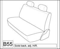 1990-1994 TOYOTA PREVIA SEAT COVERS FOR MIDDLE SOL