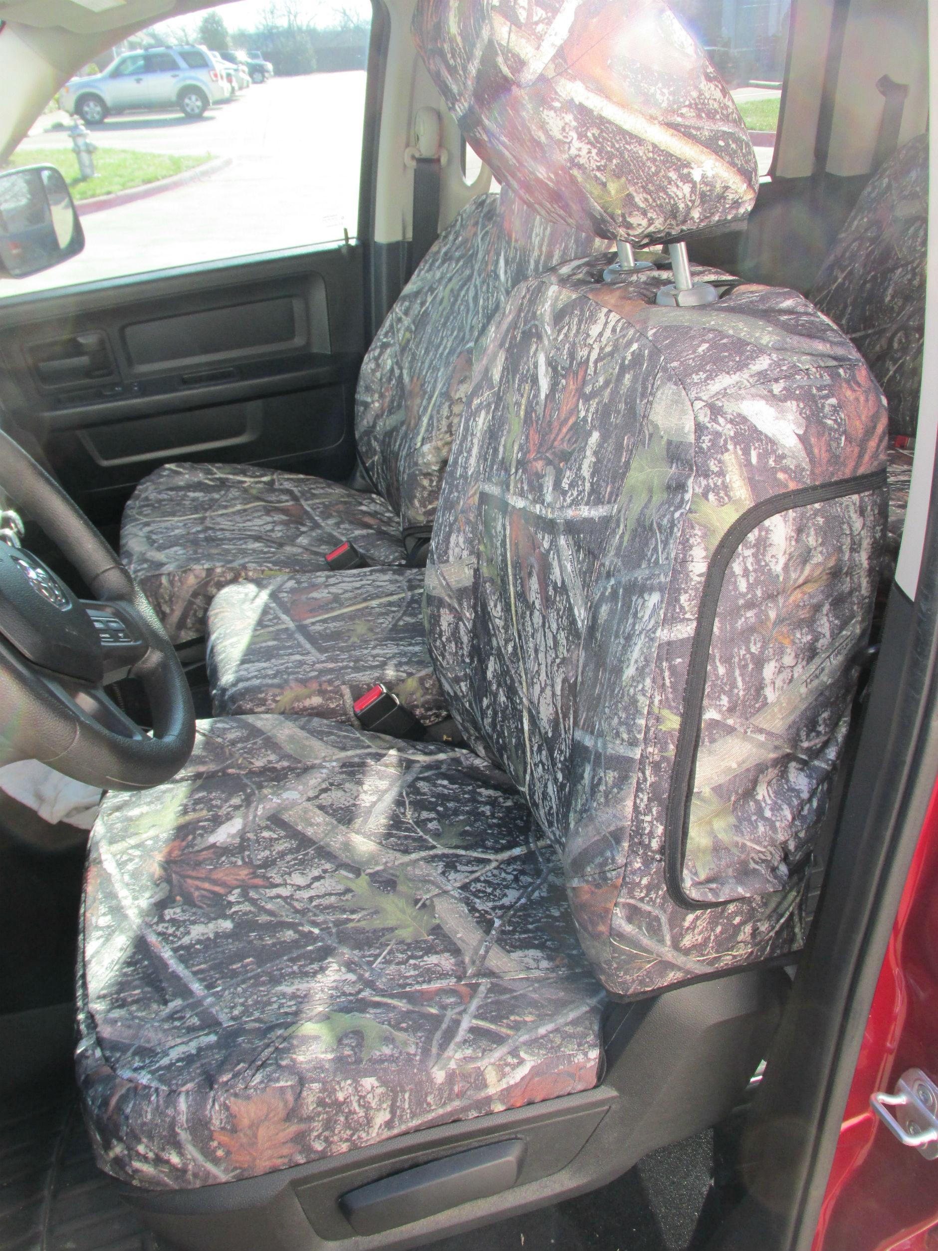 2013 2014 2015 2016 Dodge Ram 3500 Driver Side Bottom Cloth Seat Cover Gray