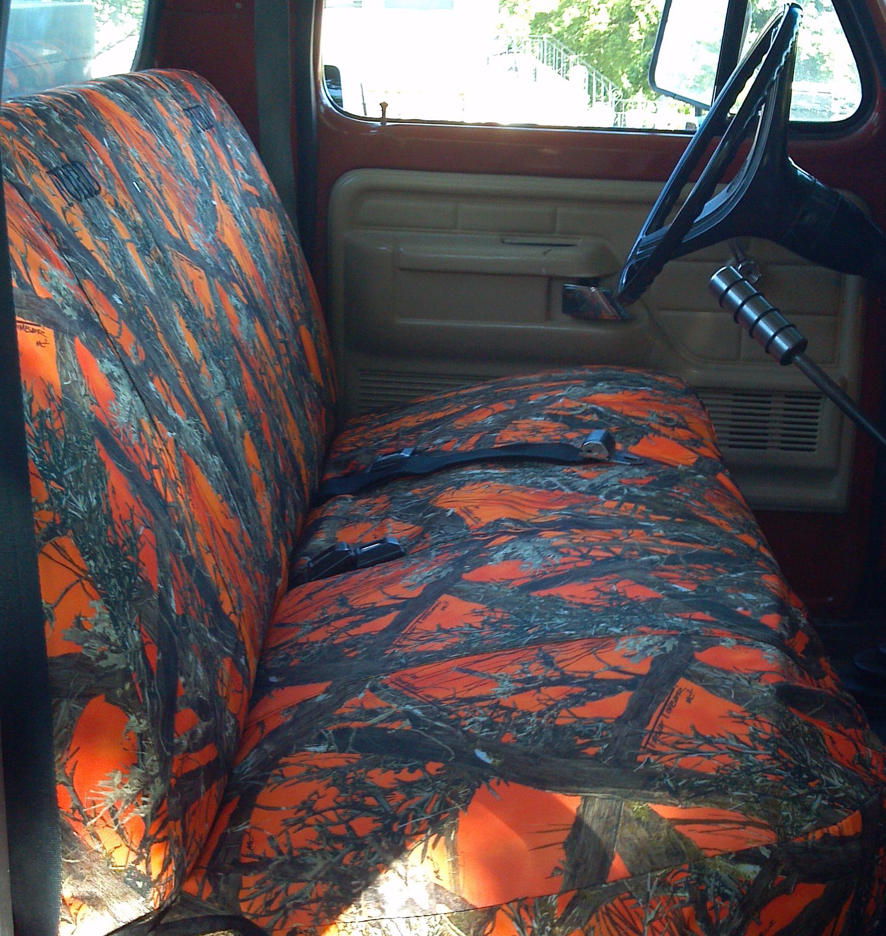 1975 1991 Ford Truck Regular Cab Front Solid Bench Seat Durafit Covers Custom Fit Car Covers