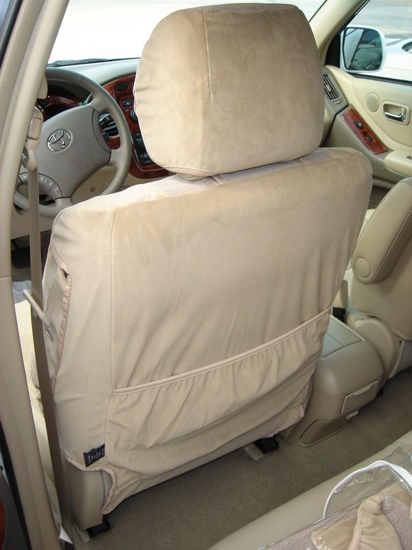 2004 2007 Toyota Highlander Front Captain Chairs With Side Impact Airbags Adj Headrests Drivers Seat Is Electric Durafit Covers Custom Fit Car Truck Van Waterproof Neoprene - Car Seat Covers For 2004 Toyota Highlander