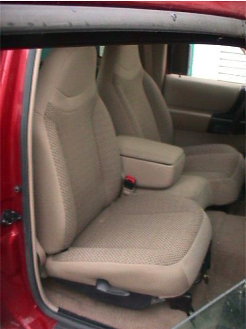 1998 2001 Ford Ranger 60 40 Split Bench With Molded Headrests And Opening Center Console Durafit Covers Custom Fit Car Truck Van Waterproof Neoprene - 2001 Ford Ranger 60 40 Bench Seat Cover