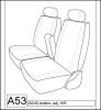 1995-2000 CHEVY TRUCK 60/40  BENCH