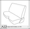 1978-1983 BENCH SEAT GEAR SHIFT CUTOUT EXACT FIT SEAT COVERS