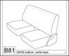 1978-1983 TOYOTA 4WD PICKUP BENCH EXACT FIT SEAT COVERS