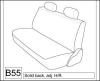 1997,1998,1999,2000,2001,2002 NISSAN FRONTIER REG/XCAB SEAT COVERS FOR SOLID BEN