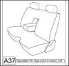 1987,1988,1989,1990,1991,1992,1993,1994,1995,1996 NISSAN PICKUP 2WD REG CAB SEAT