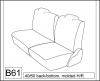 1991-1994 Ford Explorer 4 Door Rear 40/60 Split Seat 1991-1994 Ford Explorer 4 Door Rear 40/60 Split Seat